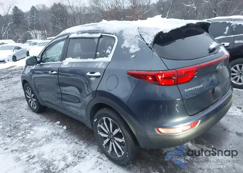 2017 Kia Sportage Ex from USA, damaged, VIN KNDPNCAC1H7153564